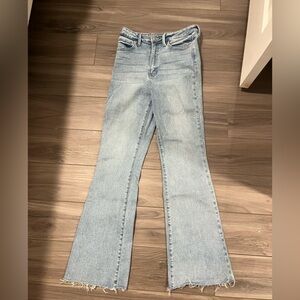 Just USA Light Denim Flare Jeans